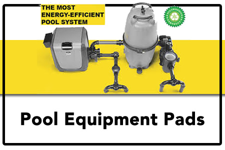 pool equipment pads